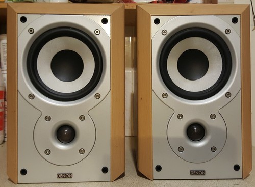 DENON SC-M201 BOOKSHELF SPEAKERS 