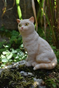 Details Zu Deko Katze Figur Sitzender Kater Katzenbaby Gartenfigur Tierfigur Haus Wohnung
