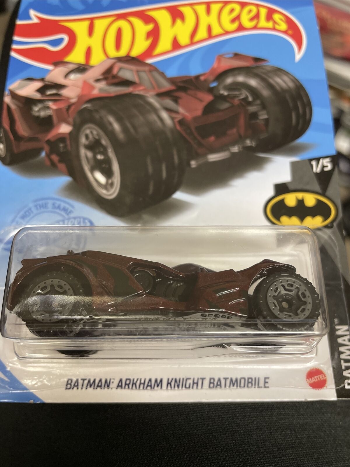 Carrinho Hot Wheels - Batman: Arkham Knight Batmobile - Batman DC - 1:64 -  Mattel - superlegalbrinquedos