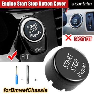 BLACK PUSH START BUTTON REPLACEMENT SPORTS FOR BMW F10 F20 F30 X5 F Series