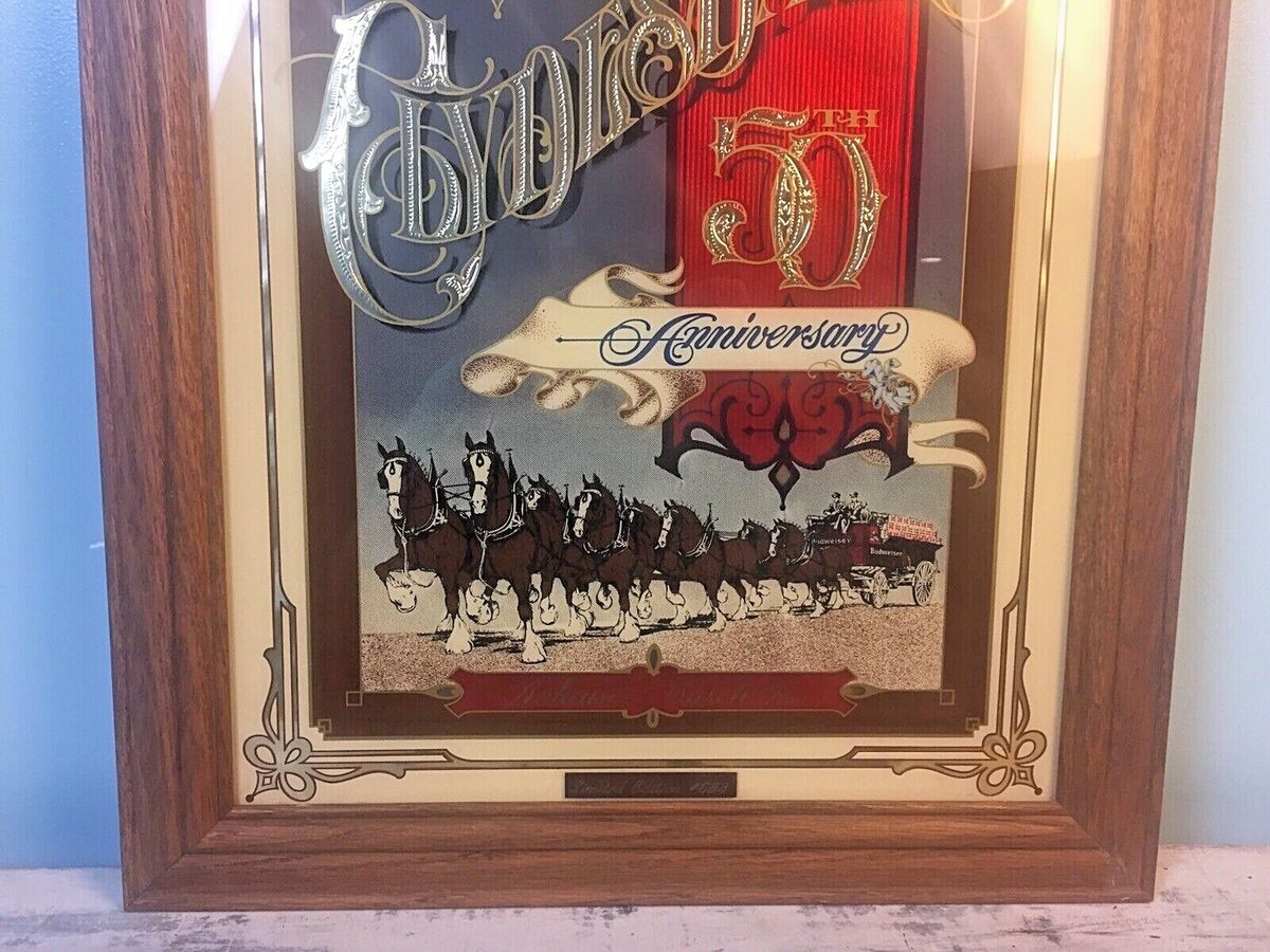 Budweiser Limited Ed #1225 Famous Clydesdale 50th Budweiser Limited Ed #1225 Famous Clydesdale 50th
