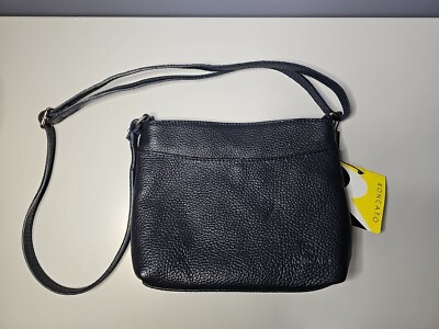 Roncato Blue Pebbled Leather Purse Made In Italy 9''x7'' NWT