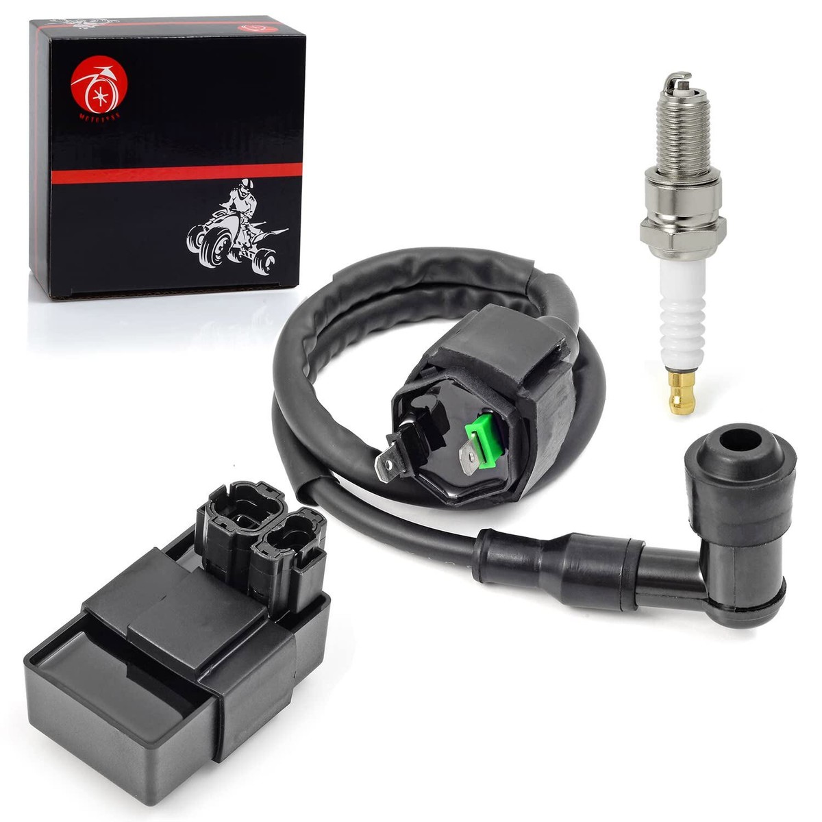 〜mym〜 Ignition Coil CDI Spark Plug For Honda CRF100F 2004 2005 2006-2013