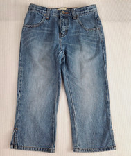 Vintage Gap Girls' Kids Jeans Sz 7 8 Capris Glitter Sparkle Adjustable Hong Kong