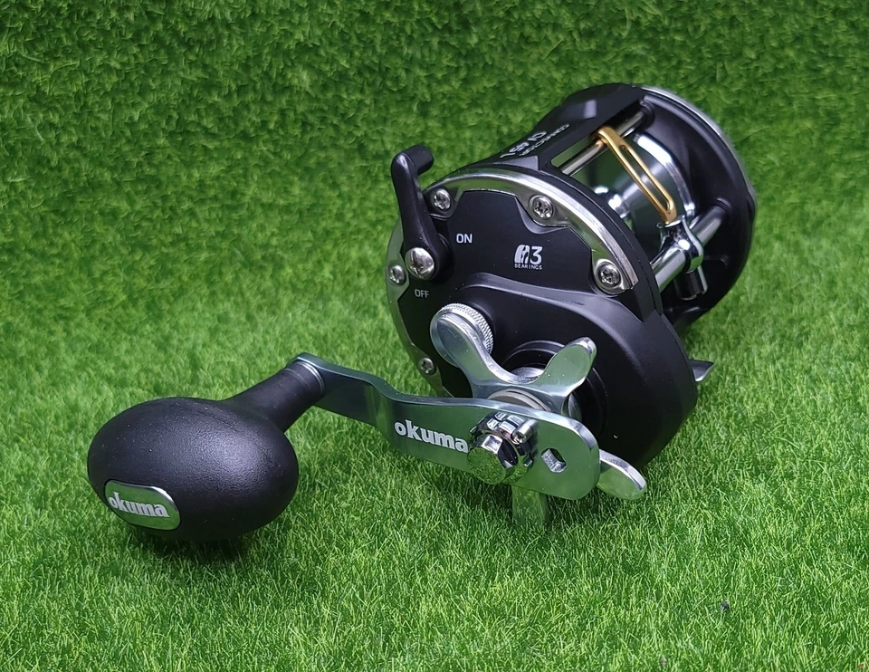 Okuma Convector Star Drag 4.0:1 Conventional Levelwind Reel Right Hand - CV-45L - Image 3 of 4