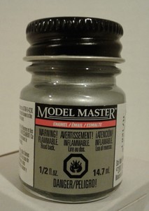chrome paint testors enamel 2734 trim master silver