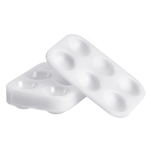 Plastic Palette Watercolor Pan Disposable Paint Painting Tray Child