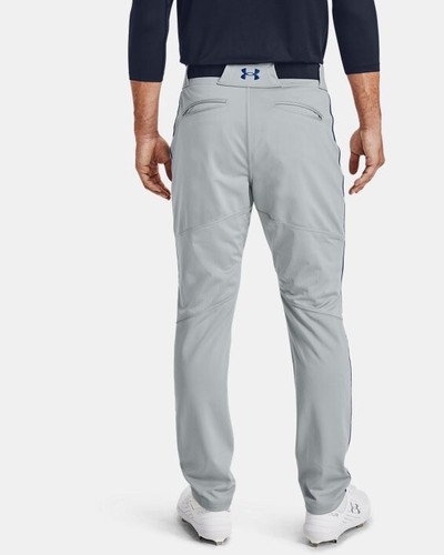 Under Armour Mens Utility Relaxed Baseballs Pants Stretch Light Gray Size 3XL - Picture 17 of 19