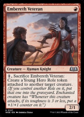 *MtG: 4x Embereth Veteran - Wilds of Eldraine Uncommon - magicman-europe*