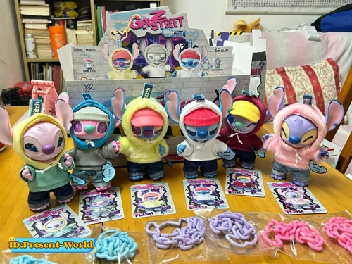 Authentic Miniso Disney Stitch Blind Box GenZ Street Vinyl Plush Doll 2025 - Picture 1 of 31