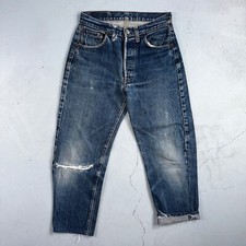 Levis 501 Big E Vintage 60s Redline Selvedge USA XX 1960s Jeans Skinny Act 26x23