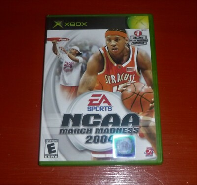NCAA March Madness 2004 (Microsoft Xbox, 2003)-Complete
