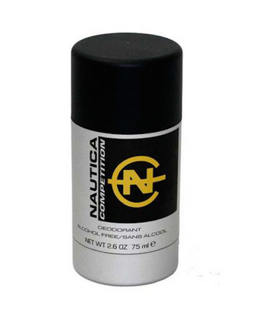 NAUTICA COMPETITION Yellow Deodorant Alcohol Free 2.6oz - 75ml Men -RARE- (IAA4
