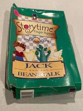 NiB VTG The Puppet Company JACK and the BEANSTALK FINGER PUPPETS and Story Card