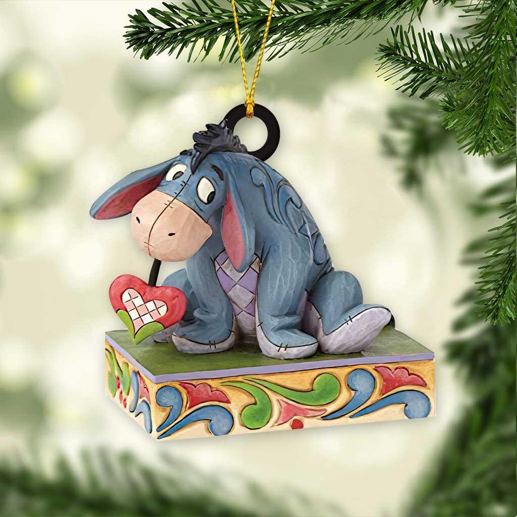 Eeyore Christmas Tree Ornament  Eeyore Car Ornament  Funny Eeyore Ornament Gift