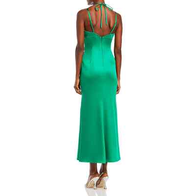 Aqua Strappy, Long, Lined, Slip Dress Green Medium, NWT (bn22)