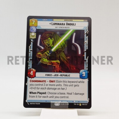 SWU STAR WARS UNLIMITED TWI 050/257 R Luminara Unduli