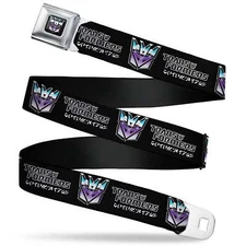 Hasbro TRANSFORMERS Cybertronian Seatbelt Buckle Belt Official Licensed