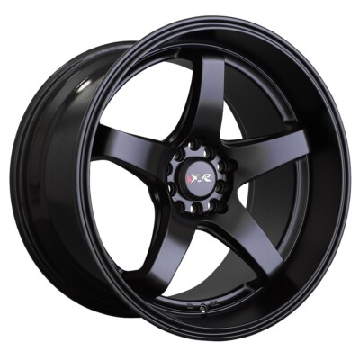 XXR WHEELS 555 Rim 18X8.5 5x100/5x114.3 Offset 25 Flat Black (Quantity of 1)