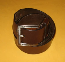 MEN'S KENNETH COLE BROWN GENUINE SOFT LEATHER BELT SIZE 42/105cm..