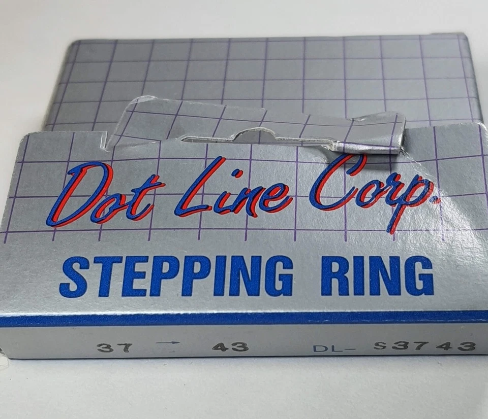 37-43mm Step-Up Adapter Metal Ring 37mm-43mm 37-43 Stepping Step up E37-E43 - Image 4 of 4