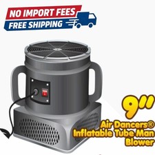 New Air Dancers Inflatable Tube Man Blower 9" Dia 1/4HP 110V 1 Speed Free Shipp