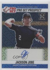 2021 Leaf Pro Set Metal 1990 Base Blue Mojo 15/20 Jackson Jobe #PS0-JJ1 Auto 1k5