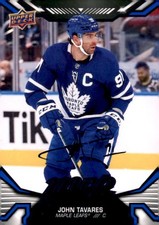 2022-23 Upper Deck MVP #125 John Tavares Blue Script
