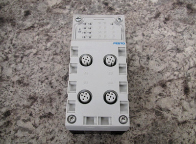 Festo CPX-AB-4-M12X2-5POL / CPX-GE-EV / 8DI Manifold / Interlinking Block Used
