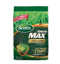 Scotts Green Max Lawn Food Fertilizer Plus Iron 5000 sq ft 16.67 lbs Bag 2.79 per gallon