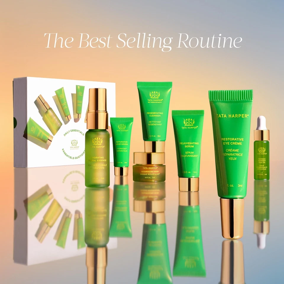 Daily Essentials 套装,最畅销护肤套装,旅行尺寸护肤品,7-Ste... — 第 2/4 张图片