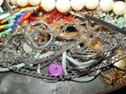 Junk Drawer Lot 2lbs Broken Vintage-Now Jewelry for Crafts Repairs — photo 7