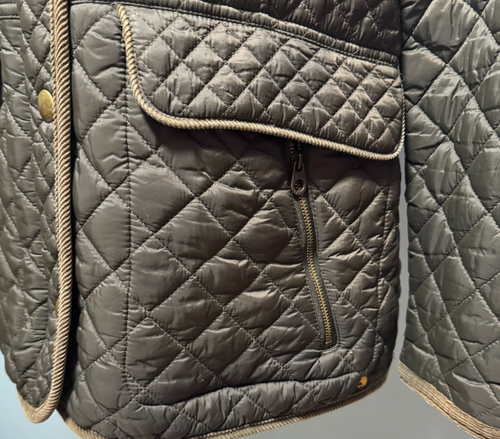 Joules Women 12 Quilted Jacket Equestrian Autumn Cool Weather Outdoor Cozy Soft - Picture 5 of 15