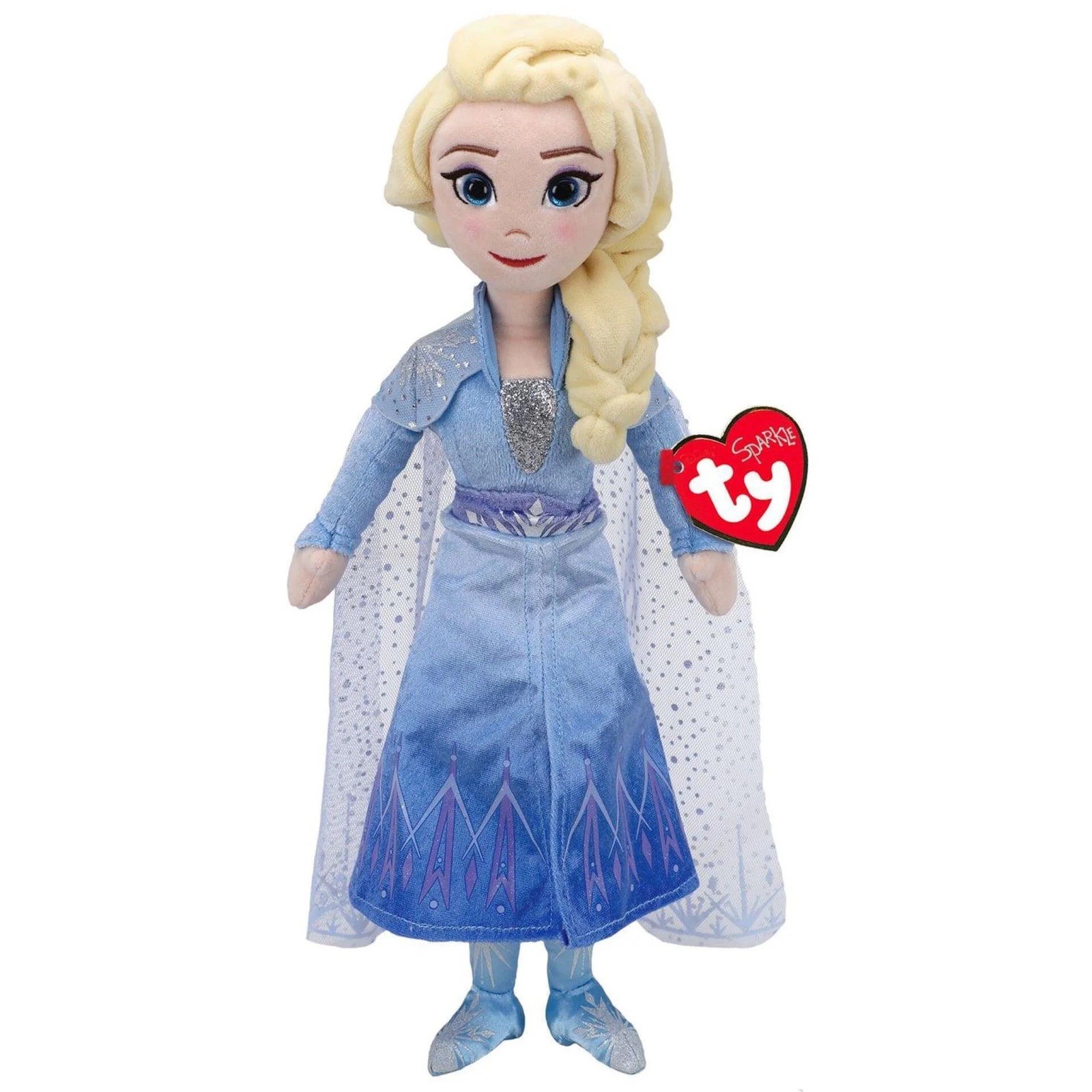 TY Beanie Buddy ELSA (Disney Princess Frozen 2) (16 inch) Plush Stuffed Toy