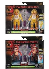 Five Nights at Freddy s 6" Endo-Series 1 Foxy Chica Jazwares FNAF Set of 2