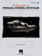 100 Hot Licks for Pedal Steel Guitar E9 Tuning Learn How to Play Tab Book Audio