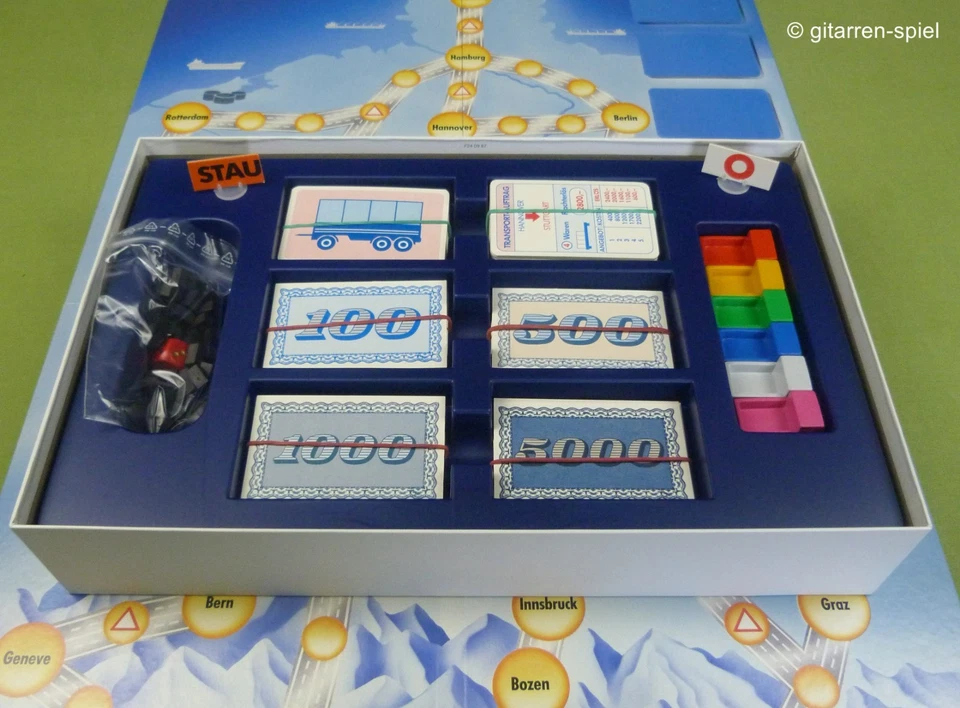 Auf Achse - Komplett 1A Zustand! - Brummis Frachten & Moneten SdJ 1987 fx Schmid - Bild 2 von 4