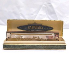 Chromatic Harmonica Key of C Made in Western Germany with Original Case