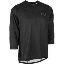 Fly Racing Ripa 3/4 Sleeve Jersey X-Large Black