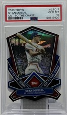 Stan Musial PSA 10 - 2013 Topps ‘Cut to the Chase’ Die-Cut -Cardinals, The Man