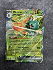 Pokémon TCG: Decidueye Ex 15/197 Obsidian Flames Double Rare Holo Full Art MINT