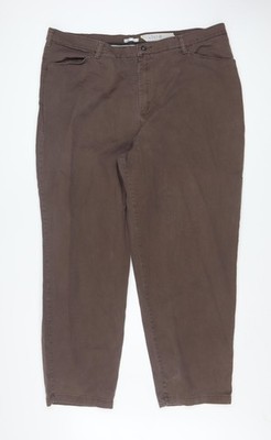 Lee Herren braune Chino Hose 24W Medium Baumwollmischung