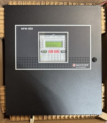 Notifier NFW-50X Fire Alarm Panel. USE. Works. Tested. SEE DESCRIPTION.