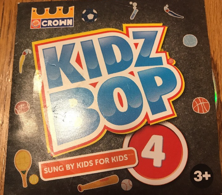 K-POP・アジア SUGARDONUT CD Kidz Bop 4 CD Sung By Kids For Kids Crown By Burger King
