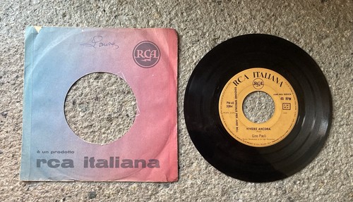 45 giri - Jukebox - Gino Paoli - Vivere ancora / Lei sta con te prezzo ebay