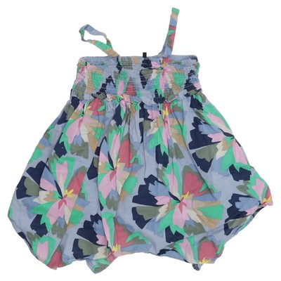 Gap Baby, Kleid, Größe: 90, Mehrfarbig, Baumwolle, Blumen, Mädchen #SB7