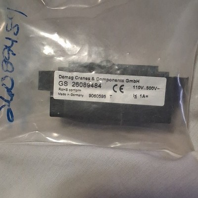 Demag GS 26089484 (MPN 26089484) Crane/Hoist Component Module 110V-500V