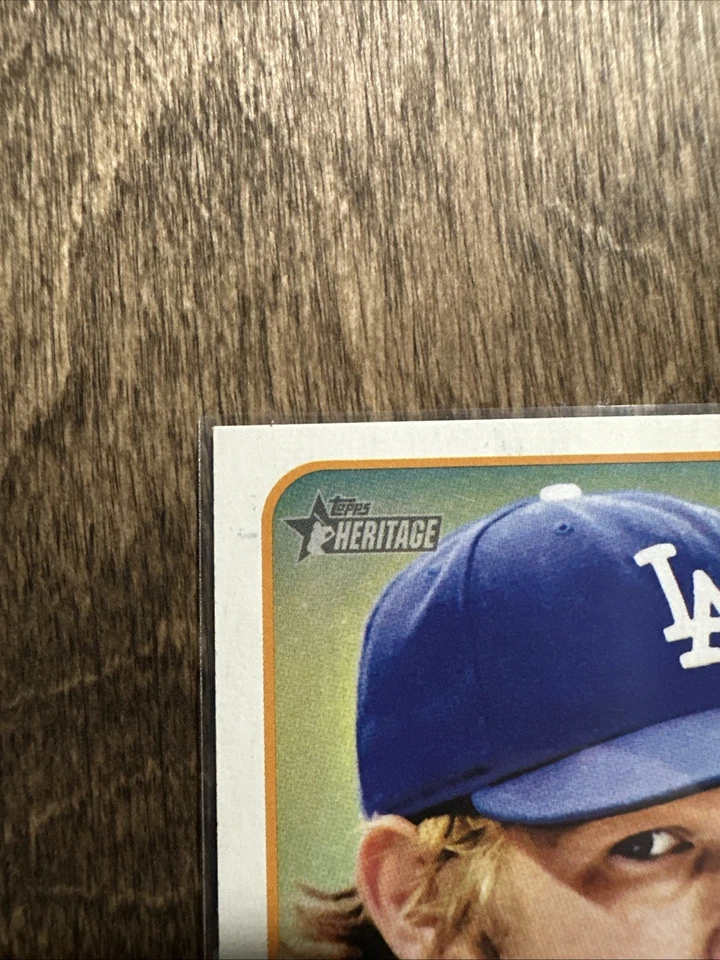 2014 Topps Heritage Clayton Kershaw #300 Los Angeles Dodgers - Image 3 of 4
