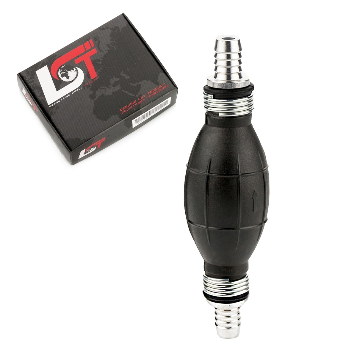 Hand Fuel Pump Pump Aluminum Connection Straight Ø 12mm for SKODA