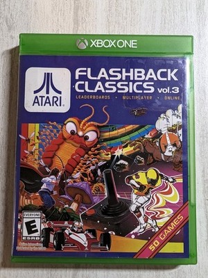 Atari Flashback Classics Vol 3 Microsoft Xbox One In Case Volume